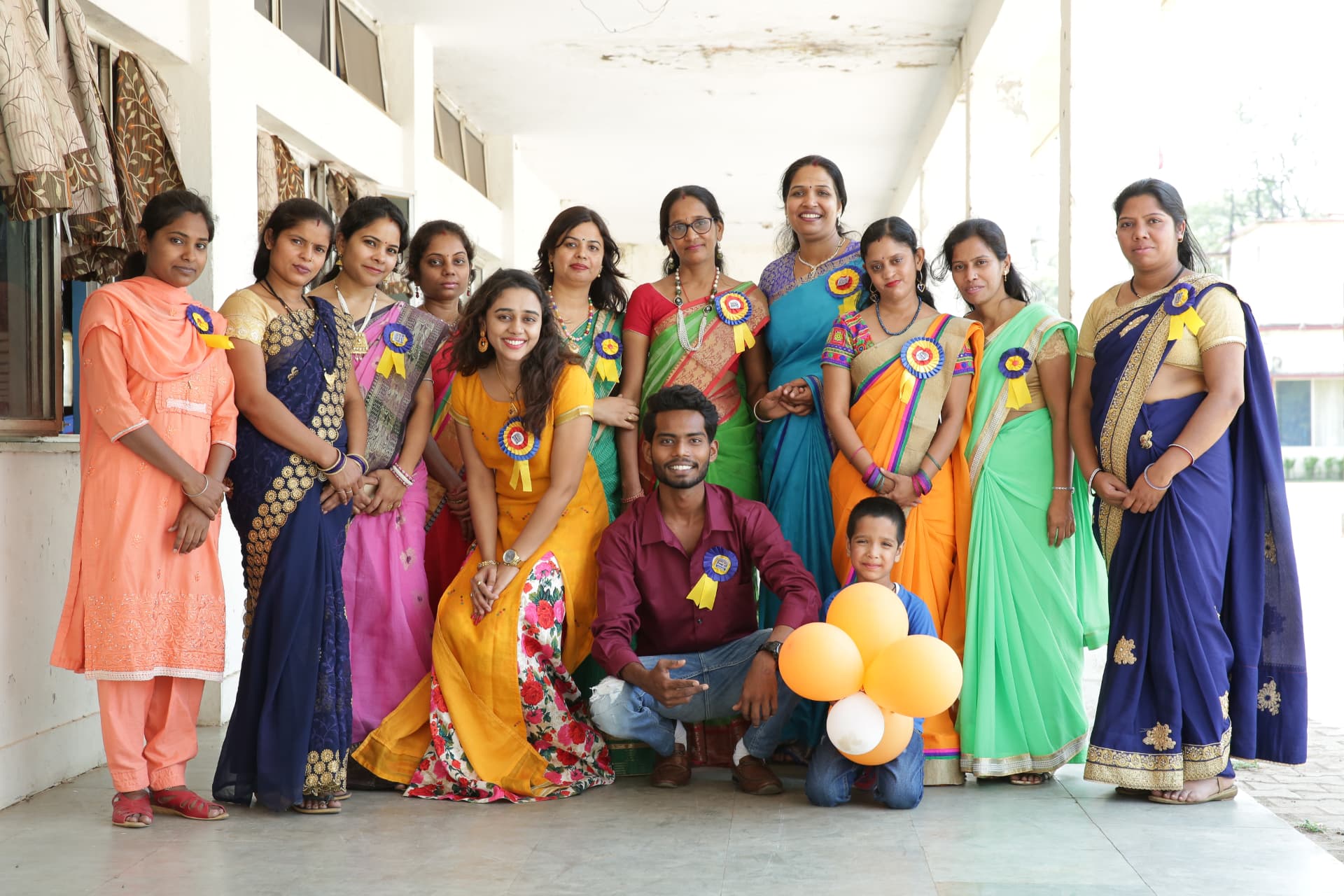 With the preschool teaching team she led for over a decade