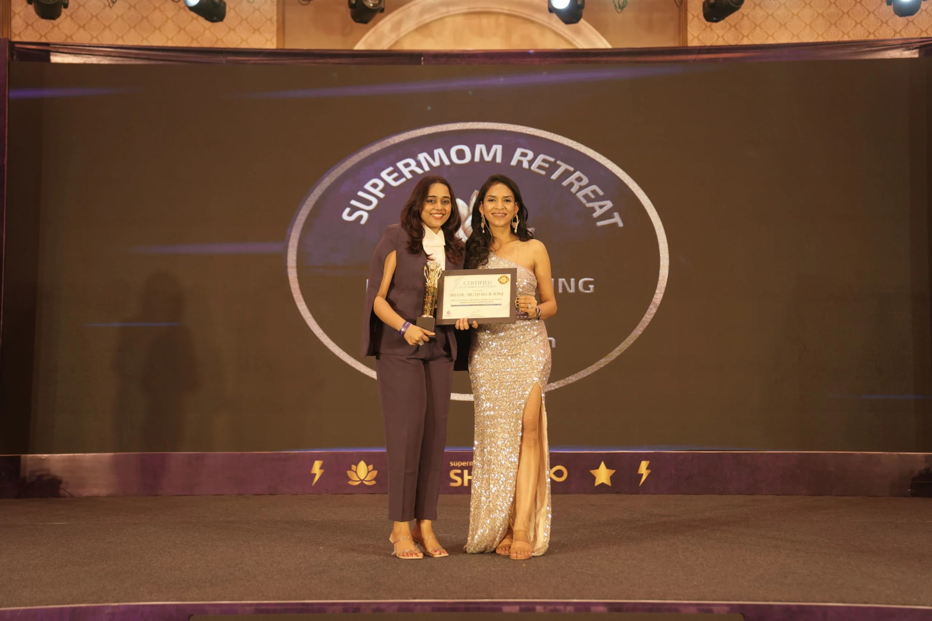 Certified Yogic Parenting Coach — Supermom Retreat recognition