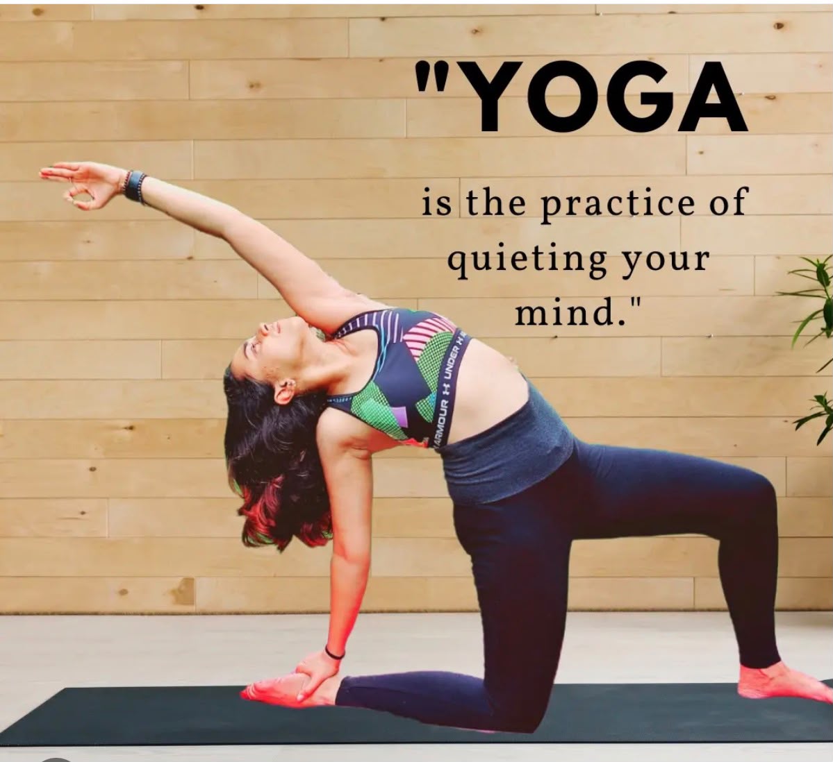 Yoga as the practice of quieting the mind — what calmer parenting is built on